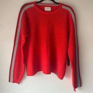 Thick Red Knit Sweater